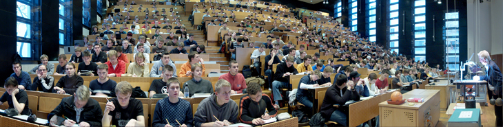 Vorlesung im Hörsaal